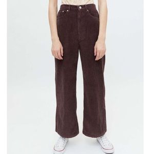 NWT BDG UO High and Wide Corduroy Pants